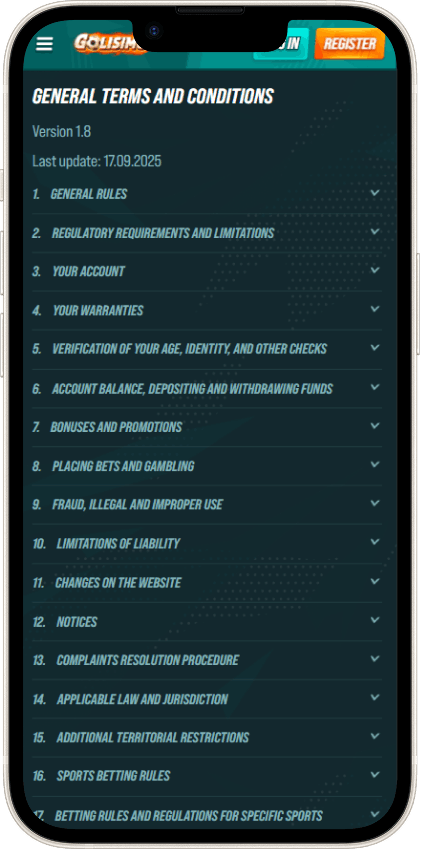 Golisimo Casino Security & Licensing